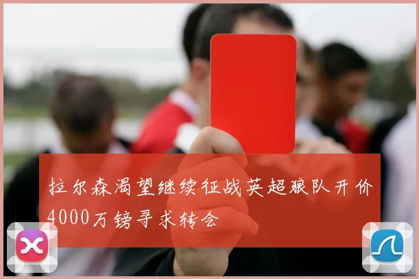拉尔森渴望继续征战英超狼队开价4000万镑寻求转会